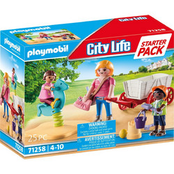 Playmobil City Life Νηπιαγωγός με Παιδάκια & Καροτσάκι για 4-10 Ετών 71258