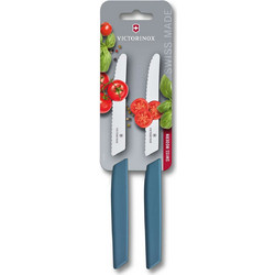 Victorinox Μαχαίρια από Ανοξείδωτο Ατσάλι 11cm 2τμχ 6.9006.11W2B