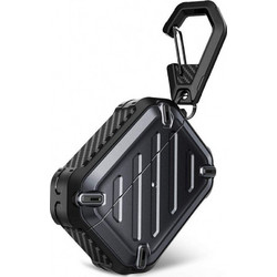 Supcase Unicorn Beetle Pro Θήκη Πλαστική με Γάντζο σε Μαύρο χρώμα για Apple AirPods ProΚωδικός: 21705503