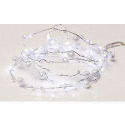 LED λαμπάκια σε σειρά με καλώδιο χαλκού Pearl-Cool White