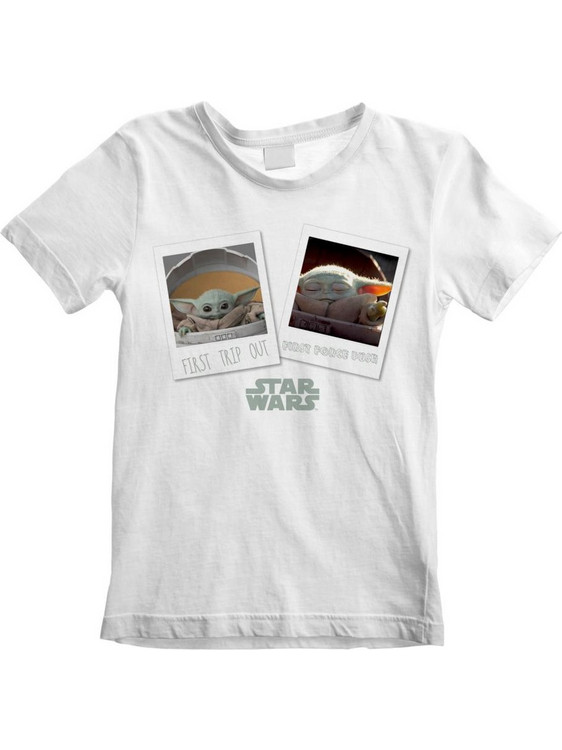 MANDALORIAN - Kids T-Shirt - The Child First Day Out - (M)