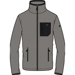 Lafuma Galati F- Ανδρική Ζακέτα Fleece με Φερμουάρ Γκρι LFV12138-4809