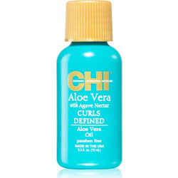 Chi Aloe Vera Curls Defined Ξηρό Λάδι Μαλλιών για Επανόρθωση 15ml