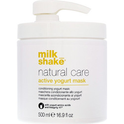 Milk_Shake Natural Care Active Yogurt Μάσκα Μαλλιών για Όγκο για Βαμμένα Μαλλιά 500ml