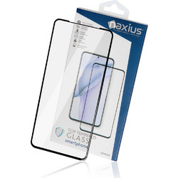 Naxius Top Tempered Glass Anti-Static 9H XiaoMi RedMi Note 12 5G_Poco X5 5G Full Screen 6D Black CE Naxius