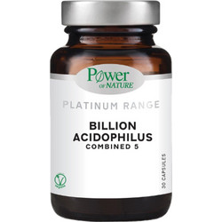Power Health Platinum Range Billion Acidophilus Combined 5 Προβιοτικά 30 Κάψουλες