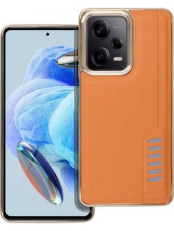Θήκη κινητού Forcell Milano for Xiaomi Redmi Note 12 Pro 5G Brown