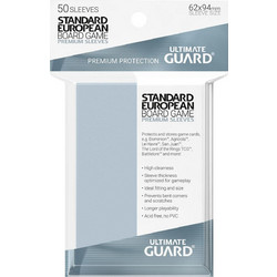 Ultimate Guard Premium Soft Sleeves for Board Game Cards Standard European (50)