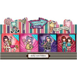 Gorjuss - Sticky Note Folder Display (4 each of 4 designs) - Fairground