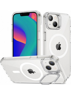 ESR Classic Kickstand Halolock Magsafe Back Cover transparent (iPhone 14 Plus)