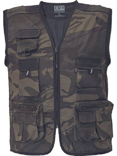 Cerva Crambe Work Vest Camouflage