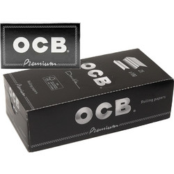 OCB PREMIUM DOUBLE ΧΑΡΤΑΚΙΑ ΣΤΡΙΦΤΟΥ 100 (ΚΟΥΤΙ 25 ΤΕΜ)