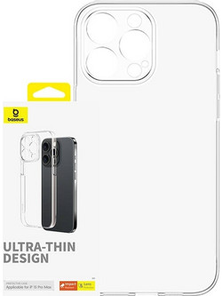 Baseus Θήκη OS-Lucent Series για iPhone 15 ProMax (Διαφανής) P60157204203-03