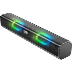 Hoco BS49 Dazzling Ηχείο Bluetooth 10W με Ραδιόφωνο Μαύρο