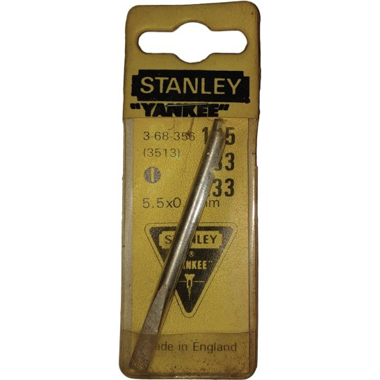 Stanley Μύτη Κατσαβιδιού 5,5x0,8mm Ίσιο Yankee 3-68-356