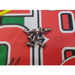 Βίδα Εξάτμισης M6x10mm για πολλά μοντέλα Piaggio/Gilera/Aprilia 50-125-200-250-300-400-500cc καινούργια γνήσια