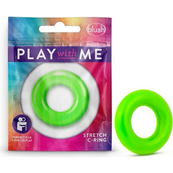 Blush Play With Me Stretch Ελαστικό Δαχτυλίδι Πέους Πράσινο