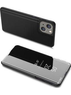 Powertech Clear View Back Cover Black (iPhone 13 mini)
