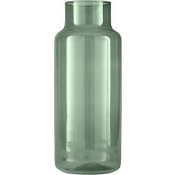 Βάζο Seul 421094 19x35cm Green Eglo Γυαλί