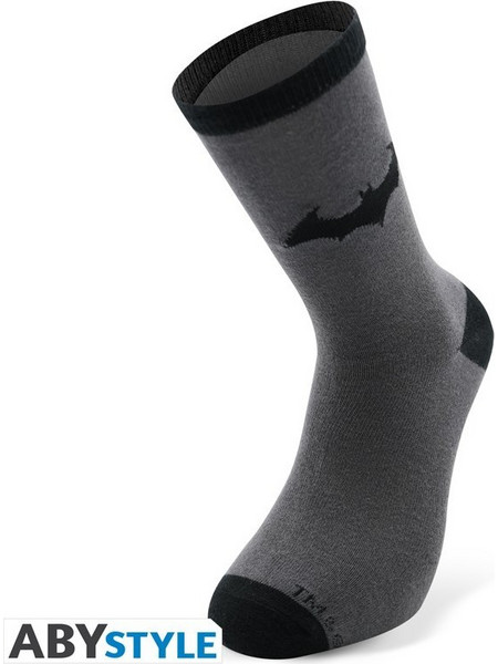 DC COMICS - Socks - Black & Grey - Batman
