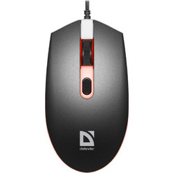 Defender MB-986 Ενσύρματο Gaming Ποντίκι 1600 DPI Black