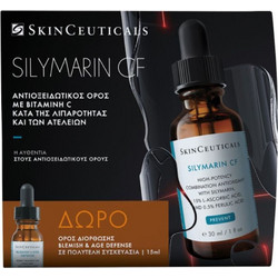 SkinCeuticals Silymarin CF 30ml + Blemish & Age Defence Vitamin C Serum 15ml