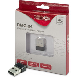 Inter-Tech DMG-04 Ασύρματος USB Αντάπτορας Δικτύου 650Mbps