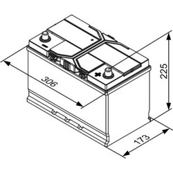 Bosch S4E42 12V 85Ah