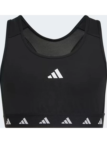 ADIDAS ESSENTIALS LINEAR LOGO COTTON BRA TOP (IC3155)