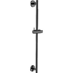 KLS Moon Shower Μπρούτζινη Βέργα Ντους Φ20x570mm Black Matt -45307MB