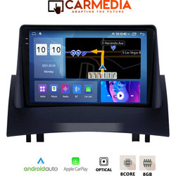 Carmedia CM8095-13 Plus Renault Megane 2 2002-2008 Ηχοσύστημα Αυτοκινήτου με Οθόνη Αφής & GPS