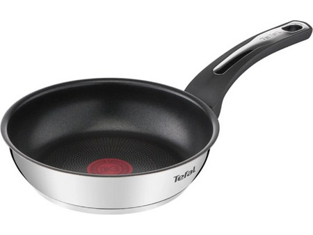 Tefal Emotion E30004 Τηγάνι Ανοξείδωτο Αντικολλητικό Titanium Επίστρωση 24cm