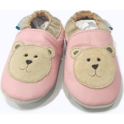 Minifeet Βρεφικά Slip Ons Αγκαλιάς Ροζ 15088