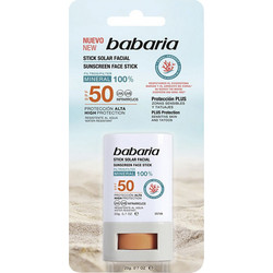 Babaria Sunscreen Αντηλιακό Stick Προσώπου SPF50 20gr