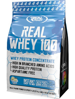 Real Pharm Real Whey 100 Cookies Πρωτεΐνη Ορού Γάλακτος Γράμμωσης 2kg