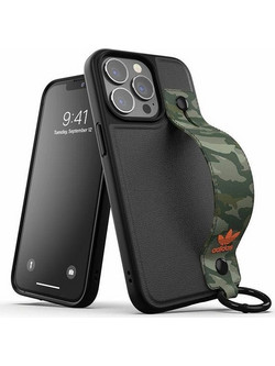 Adidas OR Hand Strap Case iPhone 13 Pro /13 6.1" black-green/black-green 47111