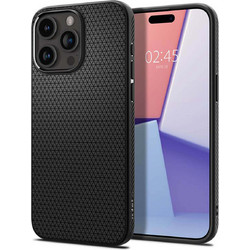 Spigen Liquid Air Back Cover Matte Black (iPhone 15 Pro)