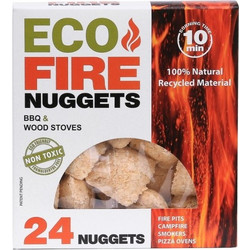Στέρεο Καύσιμο Eco Fire Nuggets - Λευκό