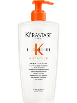 Kerastase Nutritive Bain Satin Riche Very Dry Hair Σαμπουάν για Επανόρθωση για Ξηρά Μαλλιά 500ml
