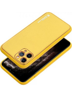 Θήκη κινητού Forcell Leather for iPhone 15 Pro Max Yellow