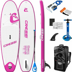 Πίνακας Paddle Surf Element All Round Cressi-Sub 9,2" Λευκό Λευκό/Ροζ