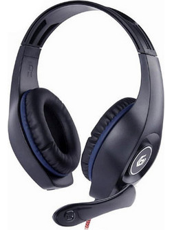 Gembird GHS-05-B Gaming Headset Over Ear Blue Black