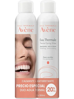 Avene Eau Thermale Spring Water 2x300ml