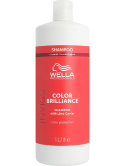 Wella Invigo Color Brilliance Coarse Hair Σαμπουάν & Conditioner για Προστασία Χρώματος για Ξηρά Λεπτά & Βαμμένα Μαλλιά 1lt