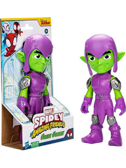 Hasbro Marvel Spidey & His Amazing Friends Supersized Green Goblin Φιγούρα Δράσης για 3+ Ετών 23cm