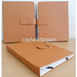 Brown PU Leather Case for 8" 8 inch Tablets