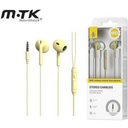 MTK NC3189 Handsfree Earbud 3.5mm Yellow