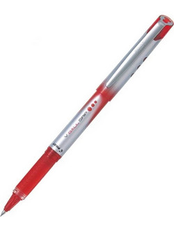 Pilot V-Ball Grip Στυλό Υγρής Μελάνης 0.7mm Κόκκινο