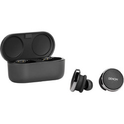 Denon Perl Pro Ακουστικά Bluetooth In Ear Ανθεκτικά στο Νερό Black