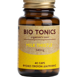 Bio Tonics Milk Thistle 340mg 40 Κάψουλες